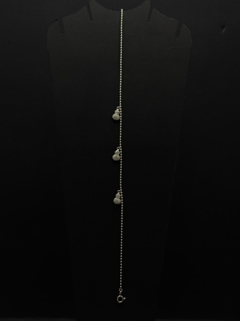 Luxury Triple Clover Charm Anklet #644