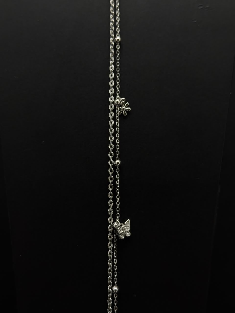 Elegant Butterfly Charm Anklet #643