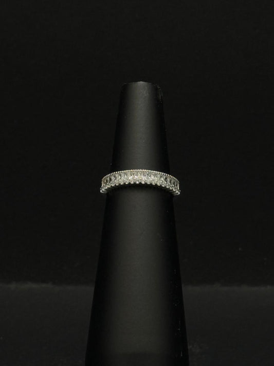 Crystal Halo Linear Ring #610